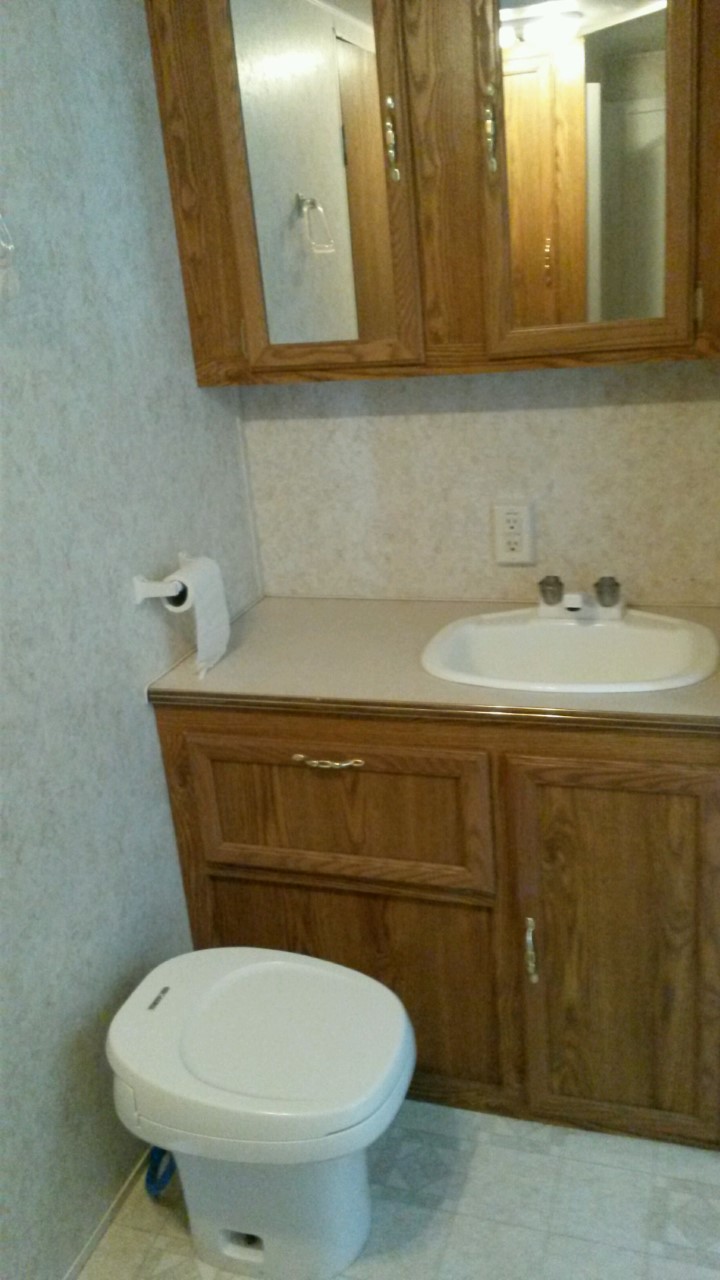 Toilet and Sink